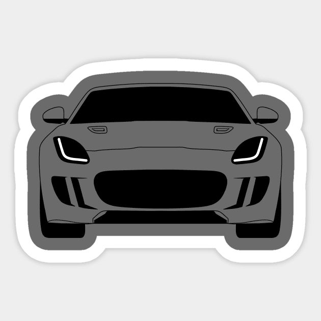 F Type Sticker by Classicauto